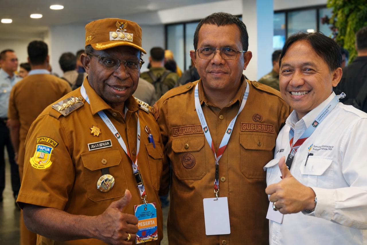 Pemda Waropen Hadiri Rakornas Pemerintah Pusat dan Daerah 2026 di SICC